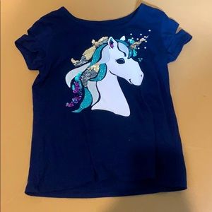 Sparkly Unicorn Shirt from Justice